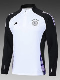 24/25  Germany White Half Pull Tracksuit  (半拉链)