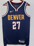 22/23 Nuggets MURRAY #27 Royal Blue Top Quality Hot Pressing NBA Jersey