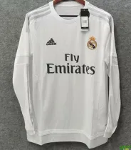 2015/2016 RMA Home Long Sleeve Retro Soccer Jersey (长袖)