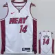 22/23 HEAT HERRO #14 White Top Quality Hot Pressing NBA Jersey (V领）