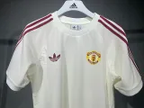 24/25 Man Utd  white Cotton T-shirt(棉料703）