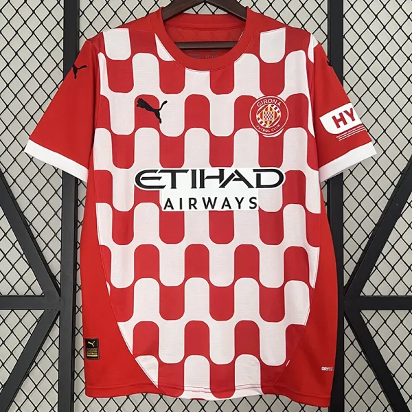 24/25 Girona Home Fans Soccer Jersey