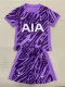 24/25 TOT purple Goalkeeper Kids Soccer Jersey