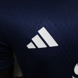 24/25 Man Utd  Royal Blue Special Edition Player Version Soccer Jersey（胸前白广告）