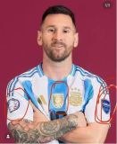24/25  Argentina Home Kids  Player Version Soccer Jersey （童装球员）