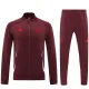 24/25 Bayern Dark Red Jacket Tracksuit