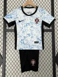 24/25 Portugal Away Kids Soccer Jersey