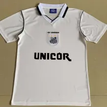 1999 Santos Home Retro Soccer Jersey