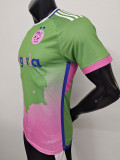 24/25 Algeria Green Pink Special Edition  Player Version Soccer Jersey A30