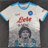 21/22 Noples Maillot de football blanc edition commemorative Fans Soccer Jersey