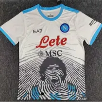 21/22 Noples Maillot de football blanc edition commemorative Fans Soccer Jersey