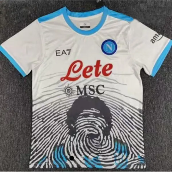 21/22 Noples Maillot de football blanc edition commemorative Fans Soccer Jersey