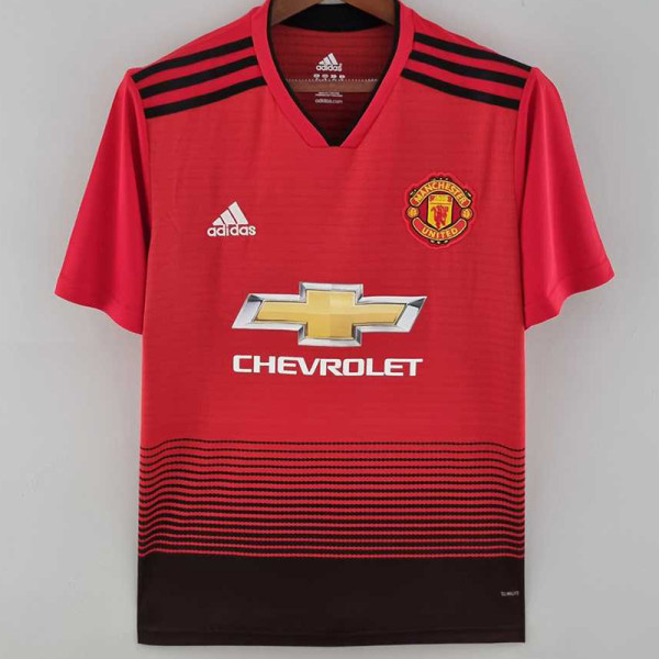 2018/2019 Man Utd Home Retro Soccer Jersey