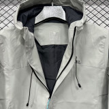 24/25 F705 CAMEL White Single Layer Hooded Windbreaker (连帽）