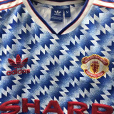 1990/1992 Man Utd Away Retro Soccer Jersey