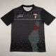 Palestine Black Wire Mesh Version Retro  Soccer Jersey