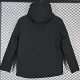 24/25 A803 Black Andema Thickened Assault  Hooded Windbreaker (加厚冲锋衣）