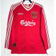 1995/1996 LIV Home Long Sleeve Retro Soccer Jersey