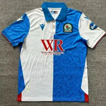 24/25 Blackburn Home Fans Soccer Jersey
