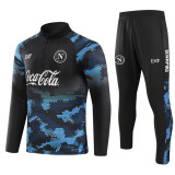 24/25 Napoli Inkjet Printing  Half Pull Tracksuit  (拉链)
