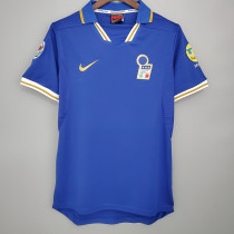 1996/1997 Italy Home Blue Retro Soccer Jersey