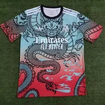 24/25 RMA Dragon Pattern Blue Red  Training Shirts