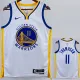 22/23 WARRIORS THOMPSON #11 White Top Quality Hot Pressing NBA Jersey (V领)