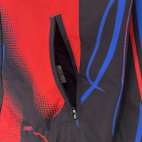 2024BAR Dark Blue & Red Co Branded  Sided Windbreaker (双面风衣)
