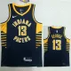 22/23 Indiana Pacers GEORGE #13 Black Top Quality Hot Pressing NBA Jersey