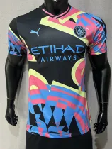 24/25 Man City Fourth Player Version Soccer Jersey