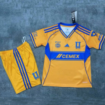 25/26 Tigres UANL Home Kids Soccer Jersey