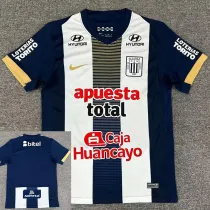 25/26 Alianza Lima Home Fans Soccer Jersey ( Print all sponsors）利马联盟