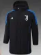 24/25 JUV Black Hooded Cotton Coat 黑连帽棉衣