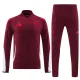 24/25  Bayern Bordeaux  Player version Half Pull Tracksuit  (球员版、半拉链)