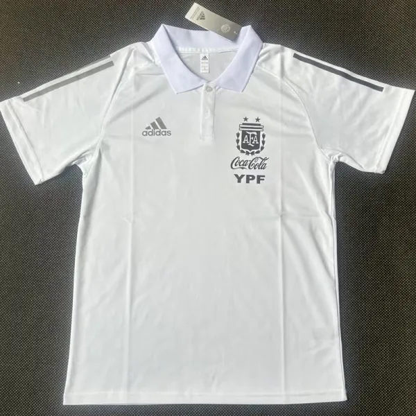 21/23 Argentina White Classic Polo Short Sleeve