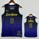 24/25 LAKERS JAMES#6 Royal Blue City Edition Top Quality Hot Pressing NBA Jersey