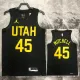 22/23 JAZZ MITCHELL #45 Black Top Quality Hot Pressing NBA Jersey (Trapeze Edition)