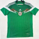 2014 Mexico Home Retro Soccer Jersey