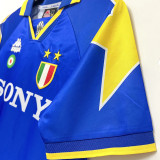 1995/1996 JUV Away Blue Retro Soccer Jersey