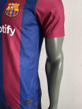 23/24 BAR Home Player Version Soccer Jersey