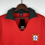 1972 Portugal Home Retro Soccer Jersey