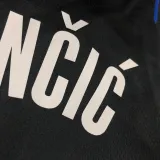 Dallas Mavericks Glory version DONCIC #77 Black Top Quality Hot Pressing NBA Jersey