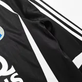 2006/2007 RMA Black Long Sleeve Retro Soccer Jersey