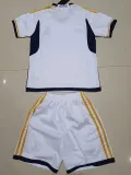23/24 RMA Home Kids Soccer Jersey