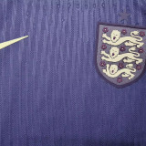 2024England Away Kids  Player Version Soccer Jersey(童装球员）