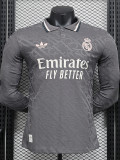 24/25 RMA Third Player Version Long sleeve Soccer Jersey(长袖）