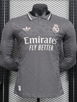 24/25 RMA Third Player Version Long sleeve Soccer Jersey(长袖）