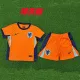 24/25 Netherlands Home  Kids Player Version Soccer Jersey(童装球员）