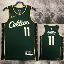 22/23 Celtics IRVING #11 Green City Edition Top Quality Hot Pressing NBA Jersey