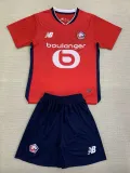 24/25  Lille Home  Kids Soccer Jersey